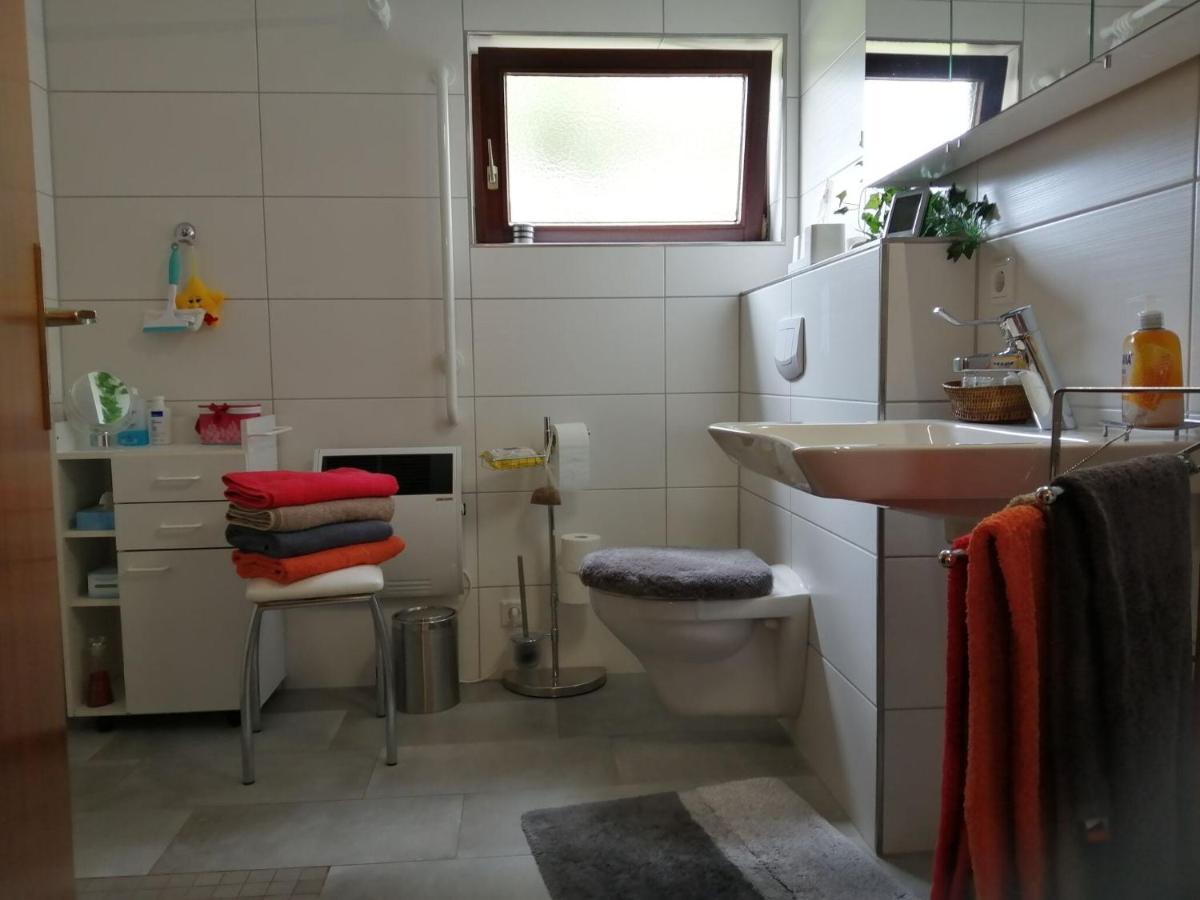 Sunny Flat In Bad Driburg With Garden Apartment Bagian luar foto